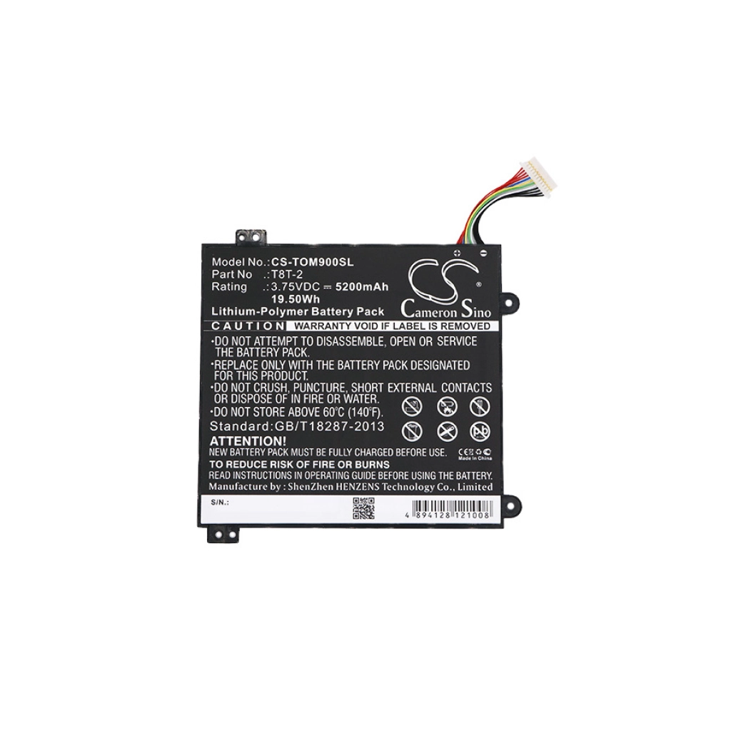 Batteria compressa Toshiba CS-TOM900SL