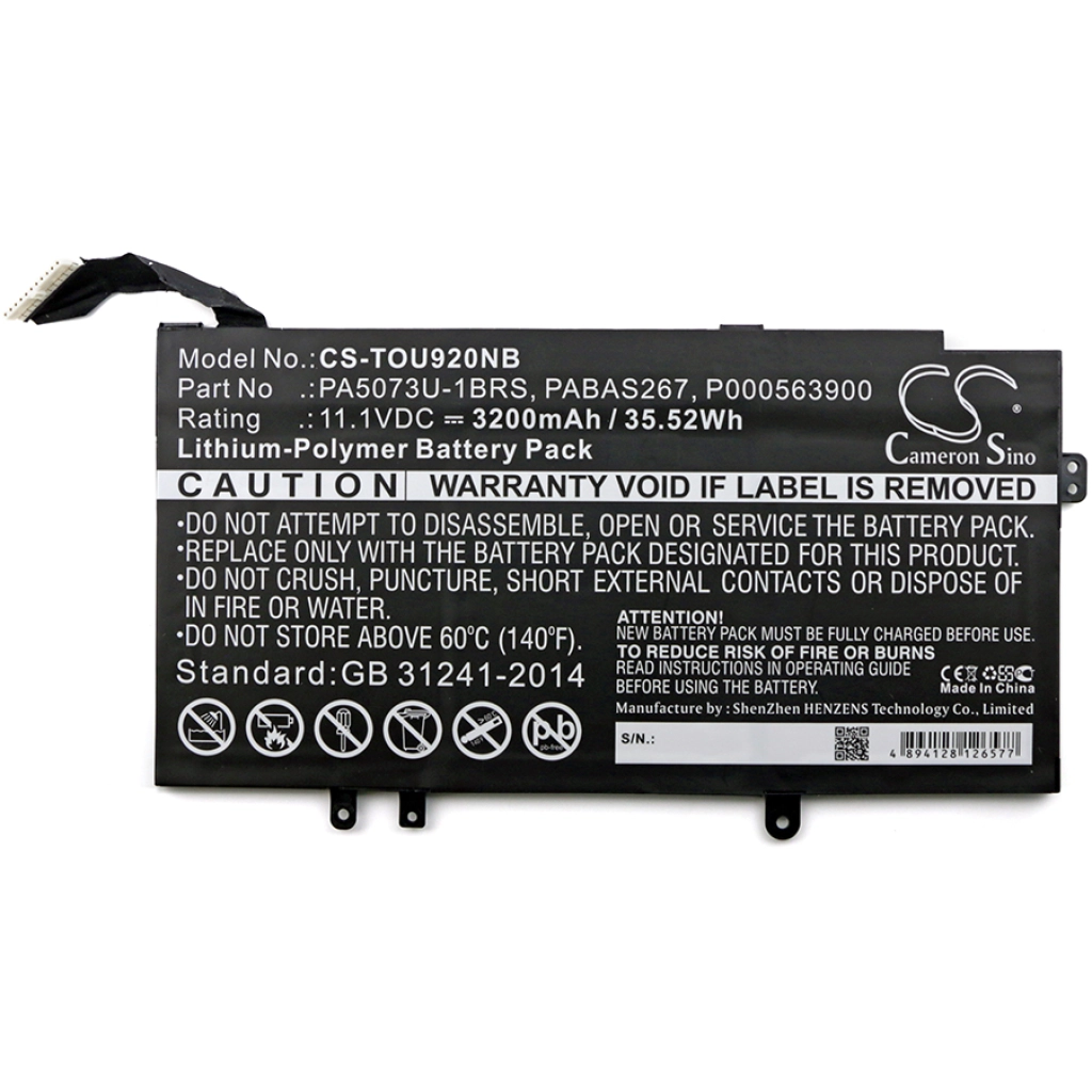 Batteria notebook Toshiba Satellite U920t (CS-TOU920NB)