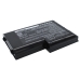 Toshiba laptop battery 10.8V 6600mAh Li-ion, angled view