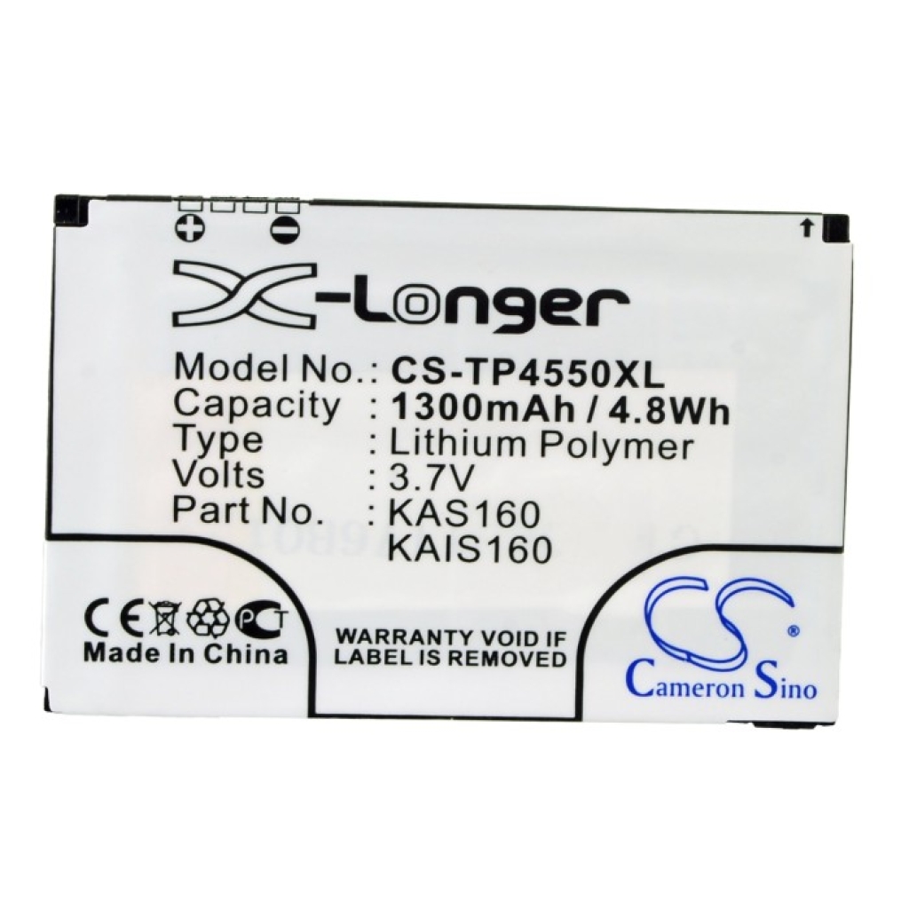 Batterie Sostituisce KAIS160