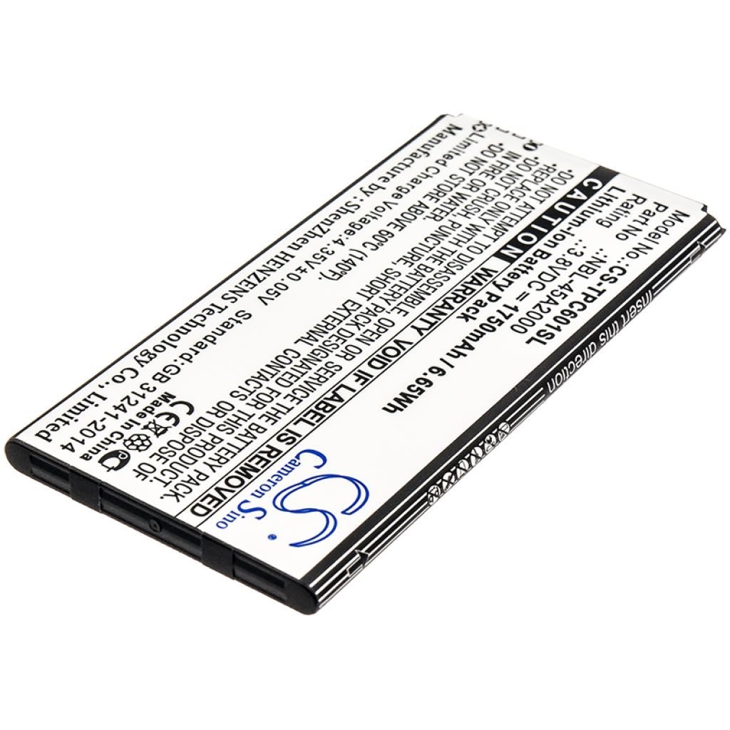 Sostituzione della batteria compatibile per TP-Link NBL-45A2000