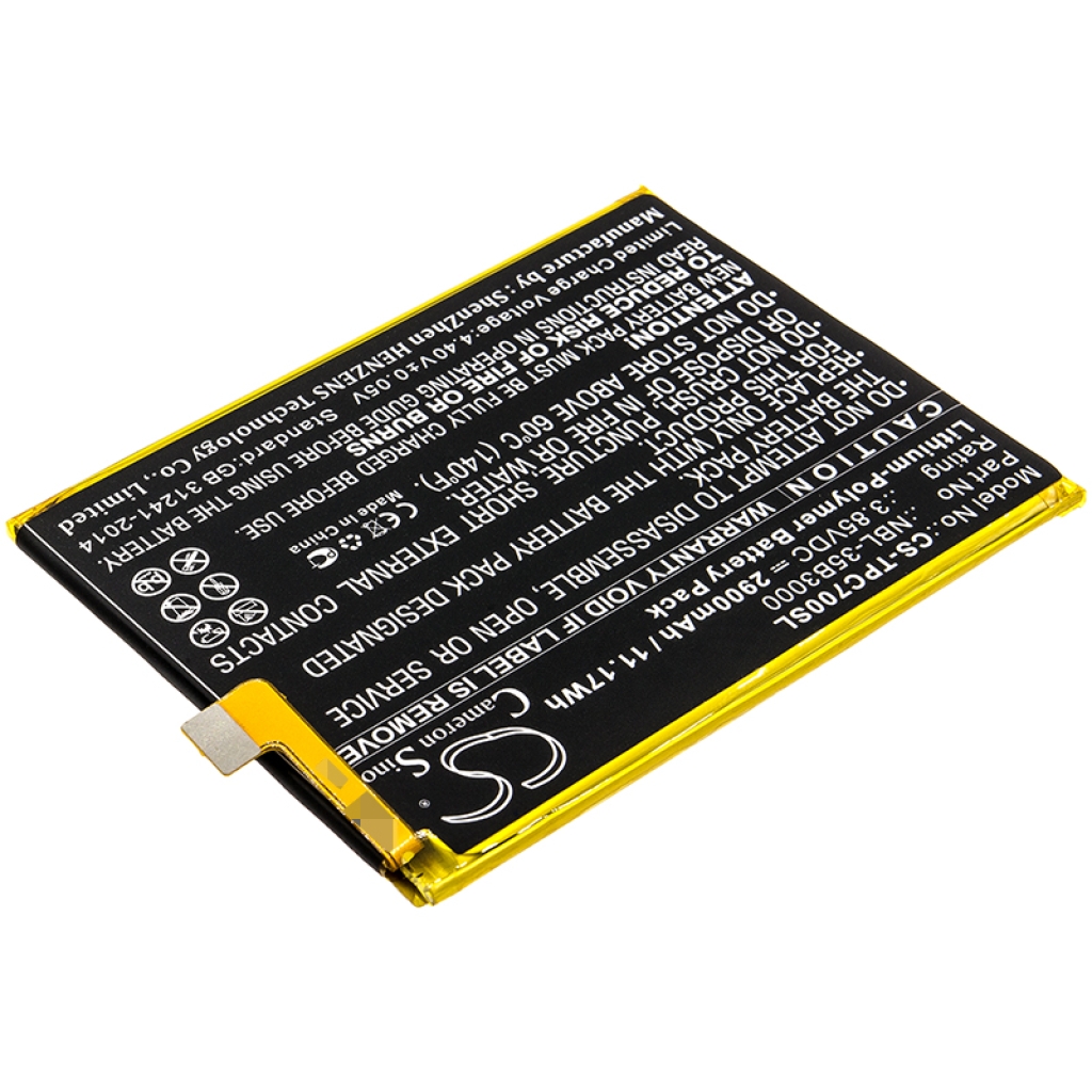 Sostituzione della batteria compatibile per TP-Link NBL-35B3000
