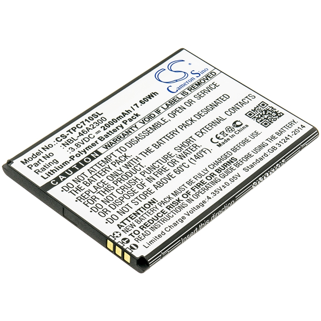 Sostituzione della batteria compatibile per TP-Link NBL-46A2300