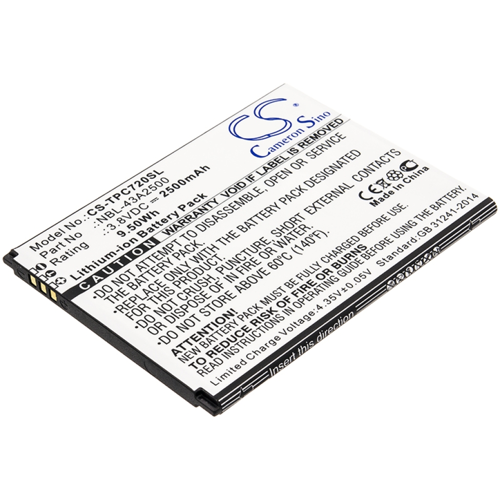 Sostituzione della batteria compatibile per TP-Link NBL-43A2500