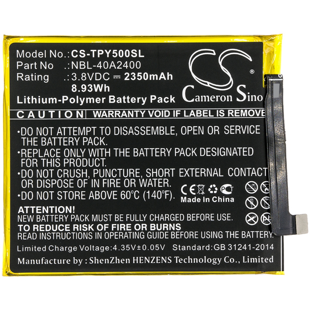 Sostituzione della batteria compatibile per TP-Link NBL-40A2400