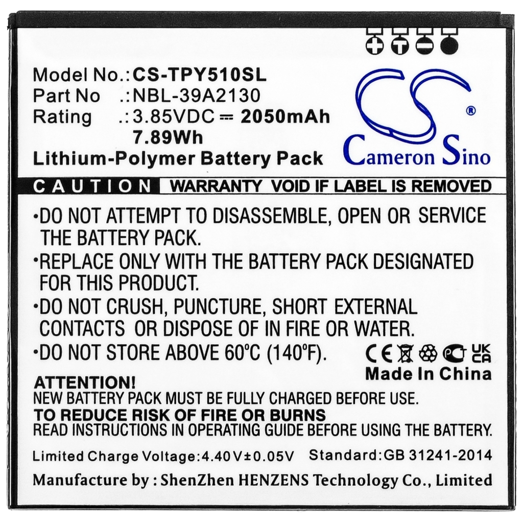 Sostituzione della batteria compatibile per TP-Link NBL-39A2130