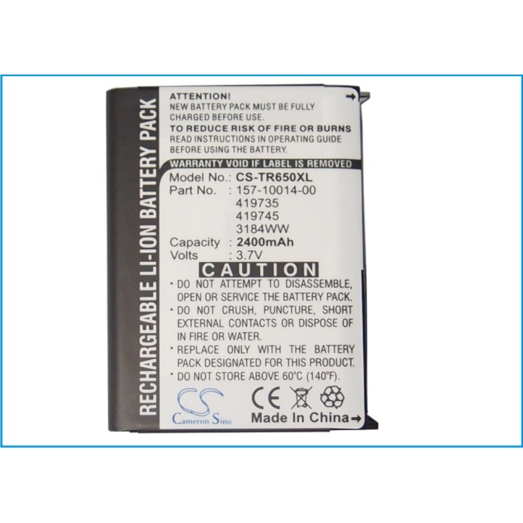 Batteria compatibile con CINGULAR Palm CS-TR650XL