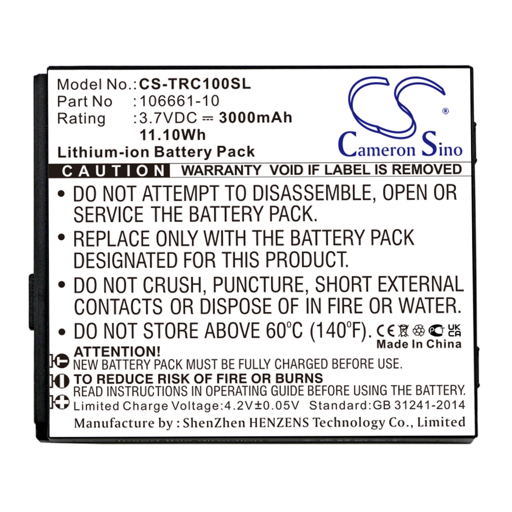 Batterie Sostituisce 106661-40