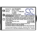 Compatible battery replacement for Urc BTBL73386