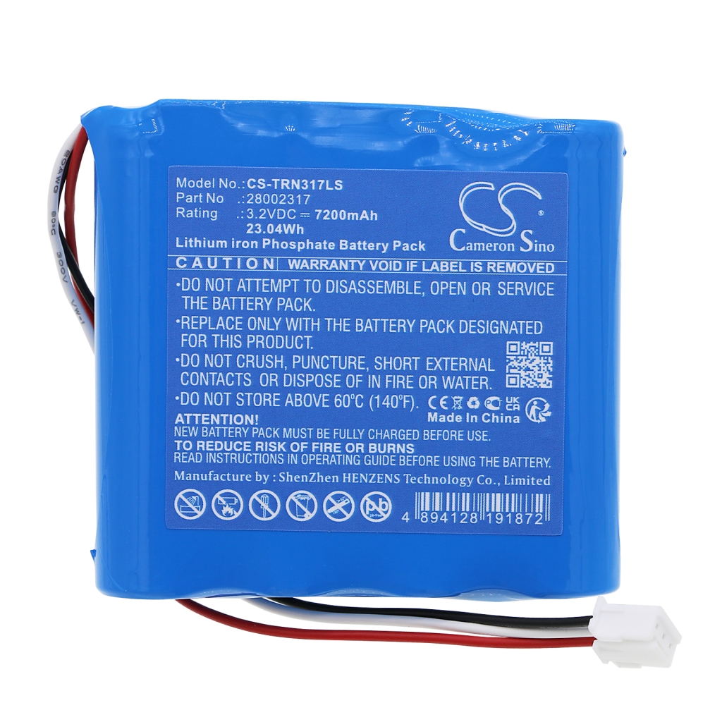 Batteria per telecamera di sicurezza domestica Tridonic 28002317 (CS-TRN317LS)