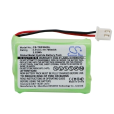 Sostituzione della batteria compatibile per Tri-Tronics 1038100-D,1038100-E,1038100-G,1107000
