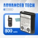 Batteria radio bidirezionale TriSquare CS-TSX100TW