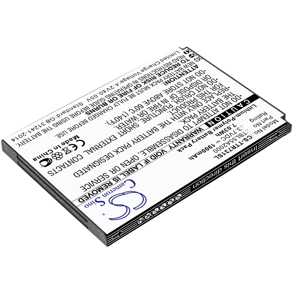 Sostituzione della batteria compatibile per TP-Link TBL55A2000