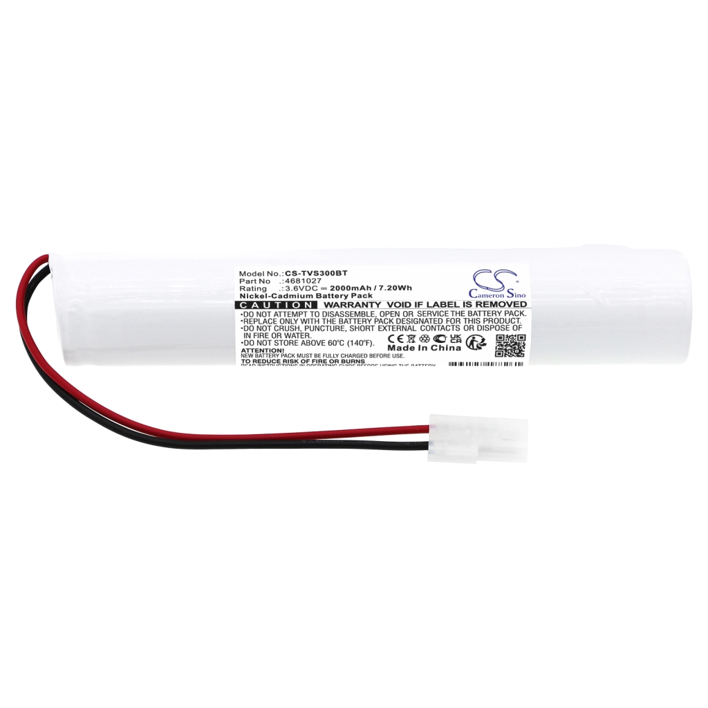 Batterie Batteria per telecamera di sicurezza domestica CS-TVS300BT