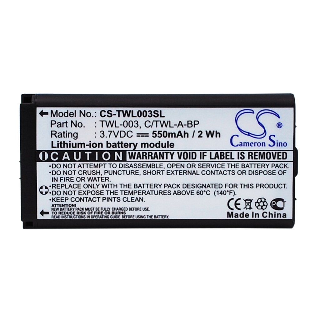 Gioco, PSP, batteria NDS Nintendo CS-TWL003SL