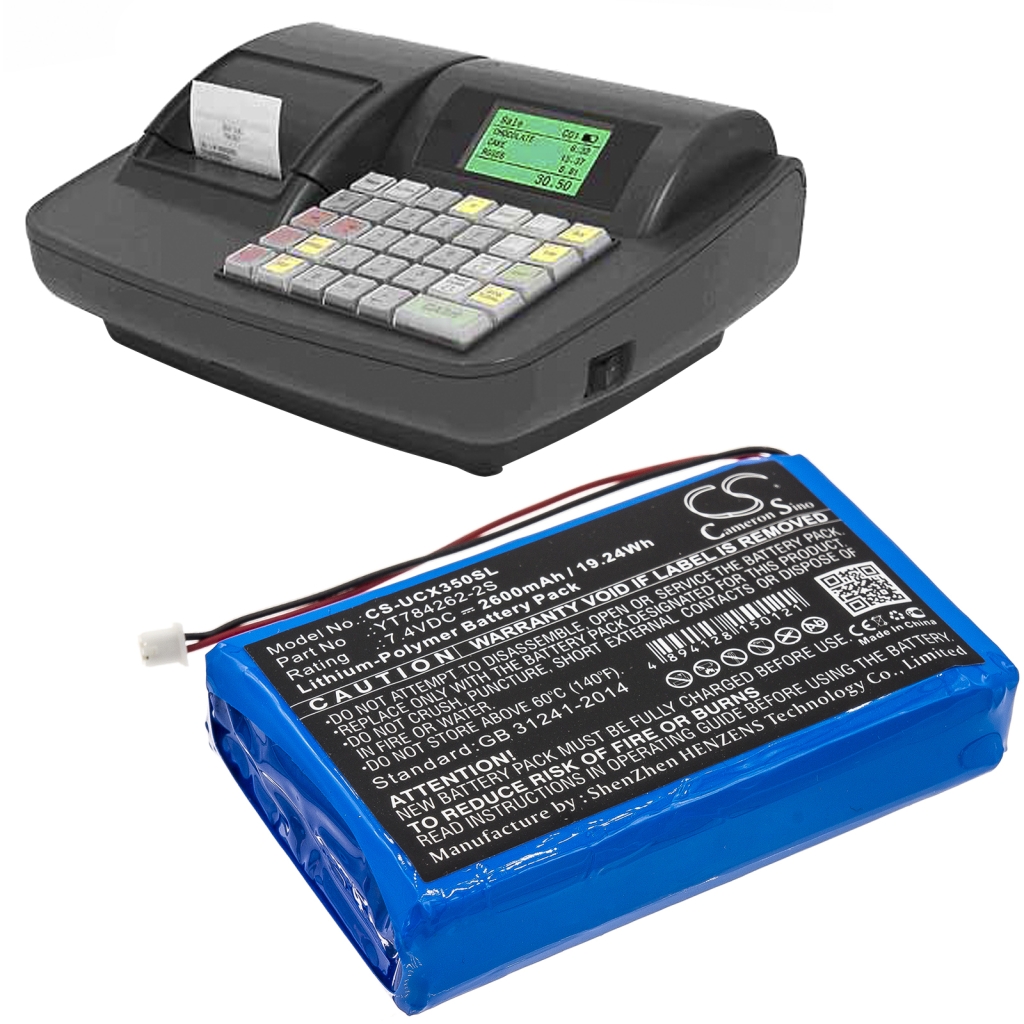 Sostituzione della batteria compatibile per Uniwell YT784262-2S