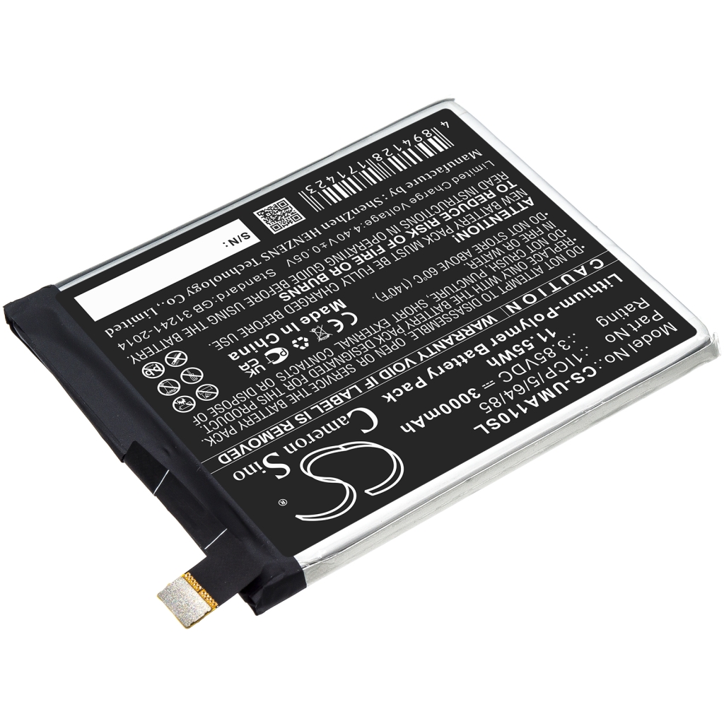 Sostituzione della batteria compatibile per Umi 1ICP/5/64/85