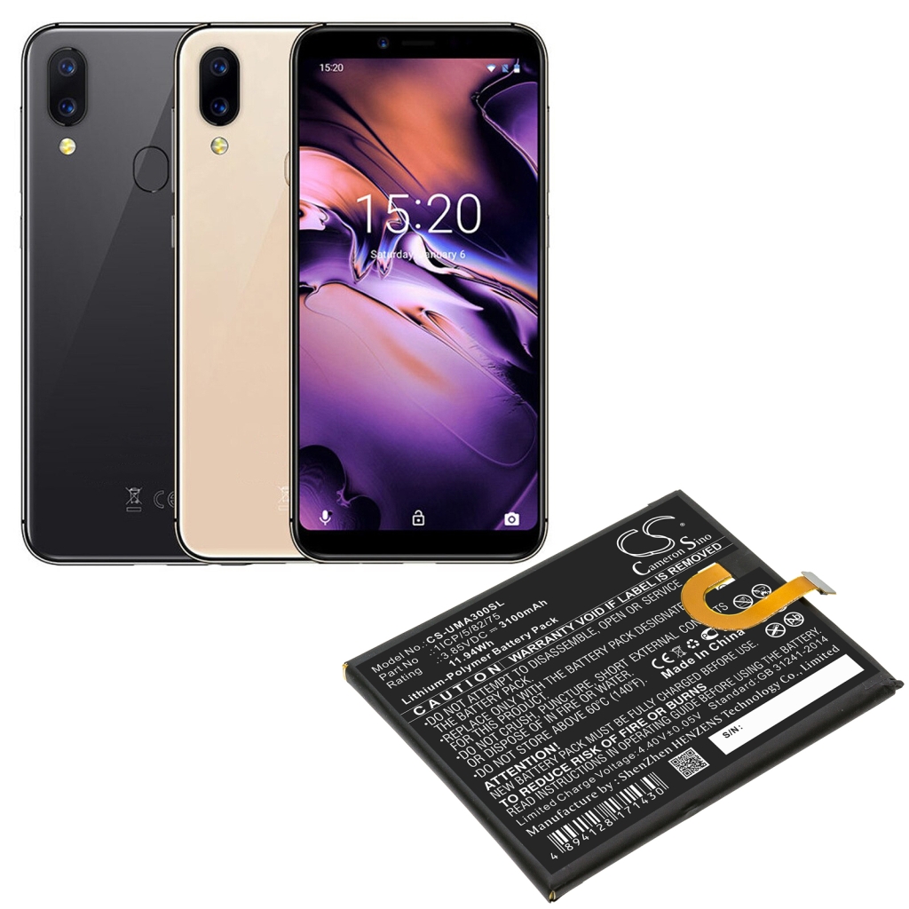 Sostituzione della batteria compatibile per Umi 1ICP/5/82/75