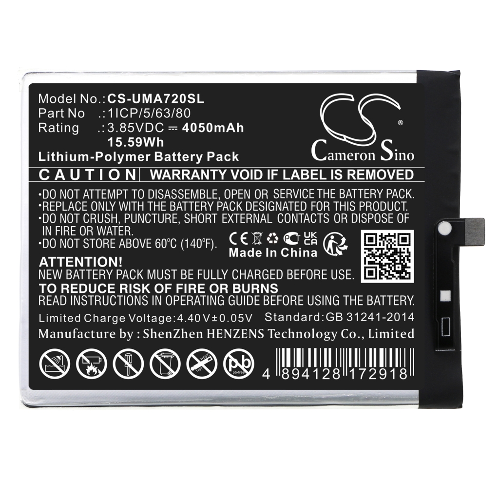 Batteria del telefono cellulare Umi CS-UMA720SL