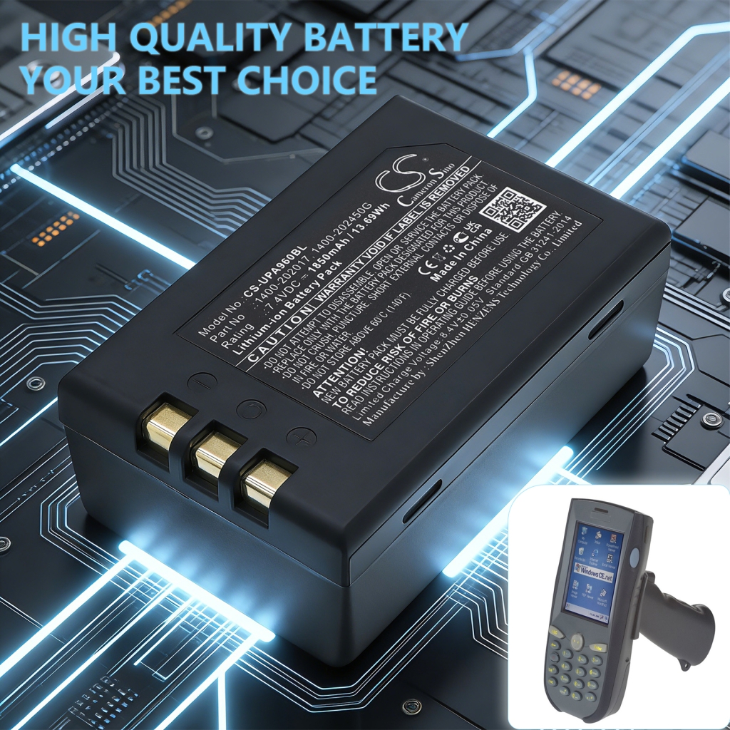 Batteria compatibile con Unitech CS-UPA960BL