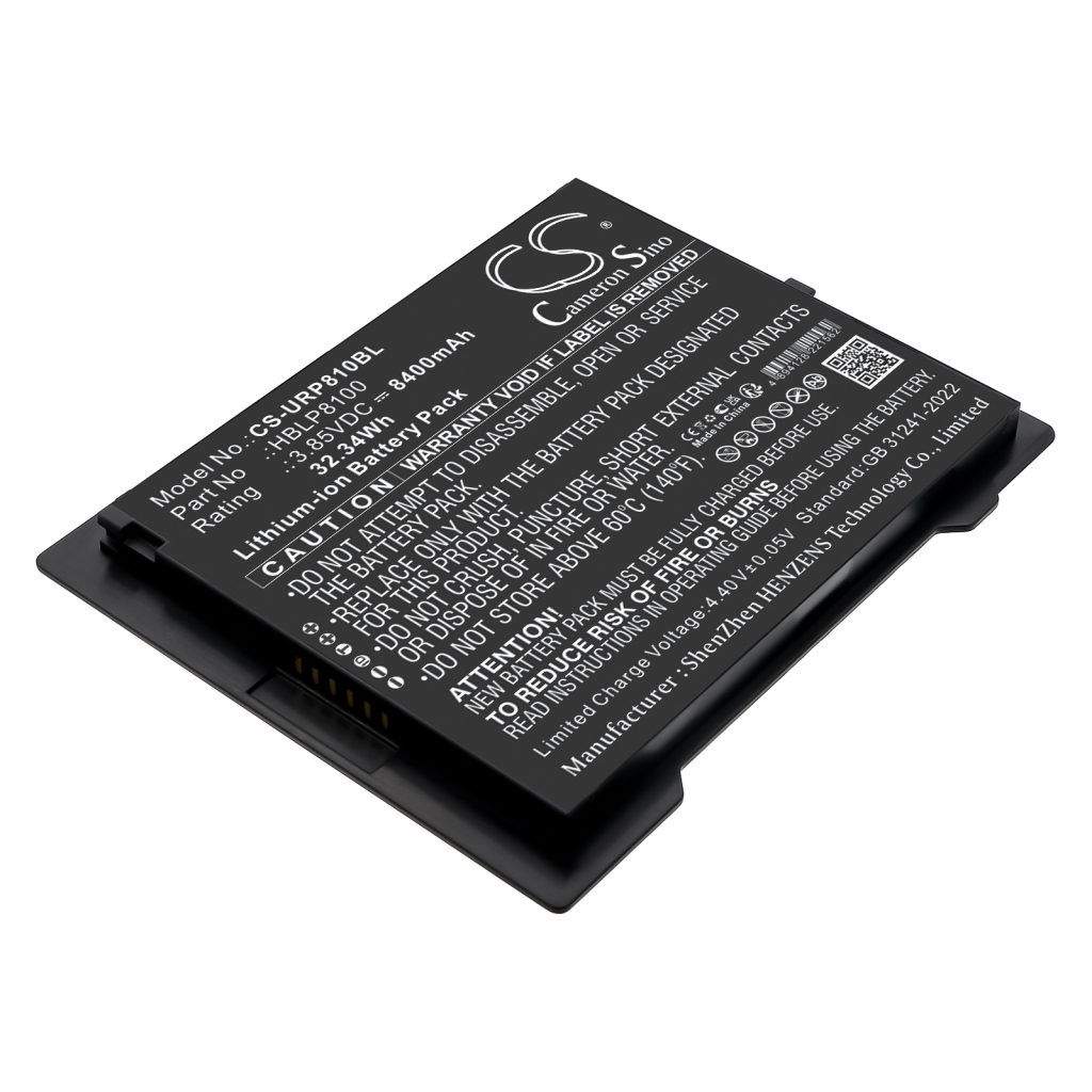 BarCode, Scanner Battery Urovo CS-URP810BL