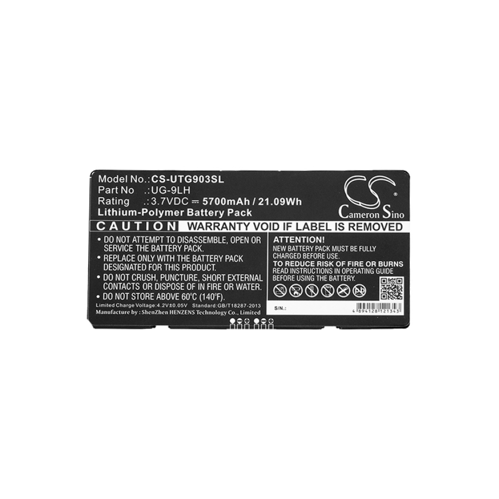 Sostituzione della batteria compatibile per Unistrong UG-9LH