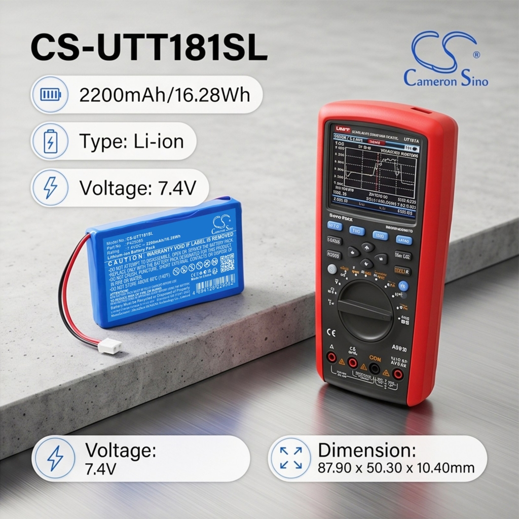 Batteria compatibile con Uni-t CS-UTT181SL
