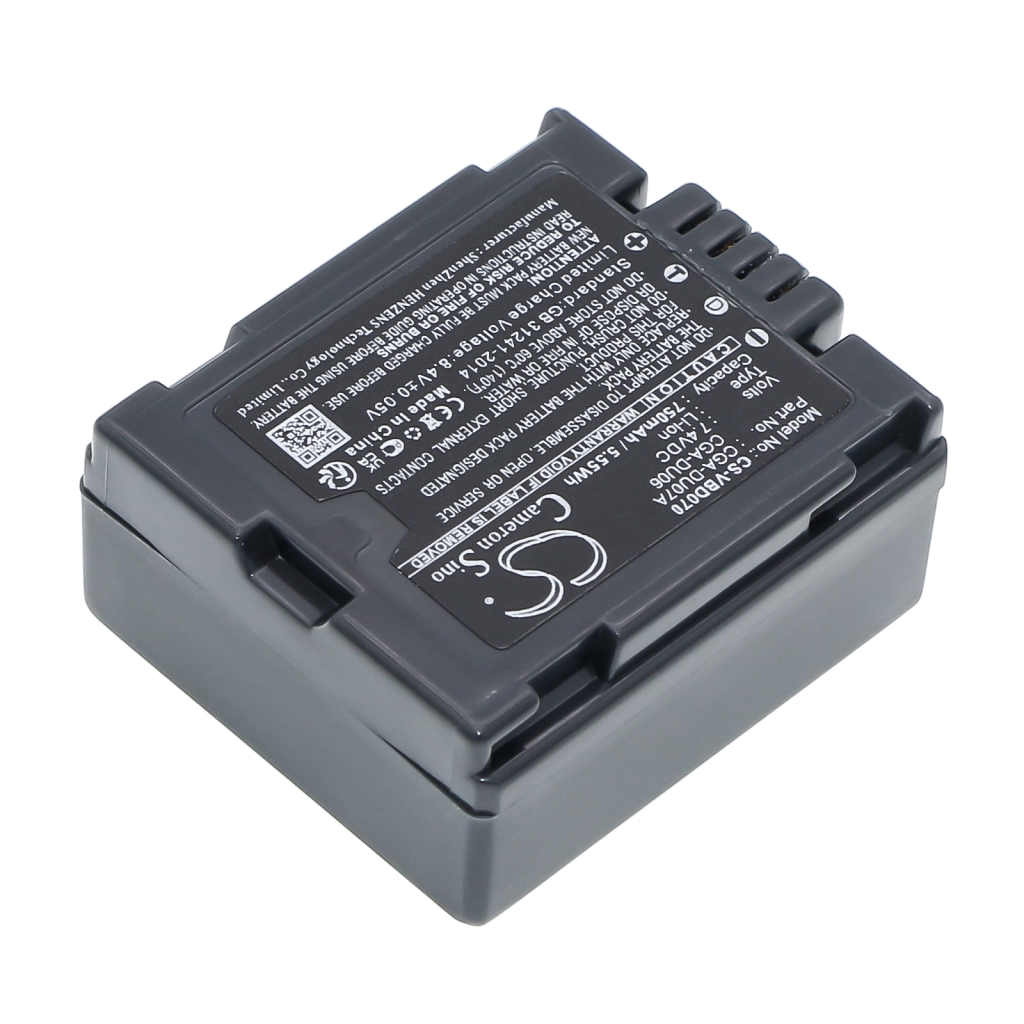 Camera Battery Panasonic NV-GS400EG-S