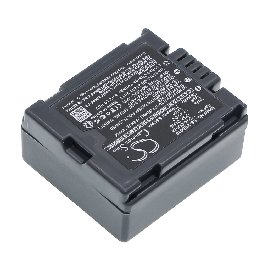 Batteria della fotocamera Panasonic SDR-H20EG-S