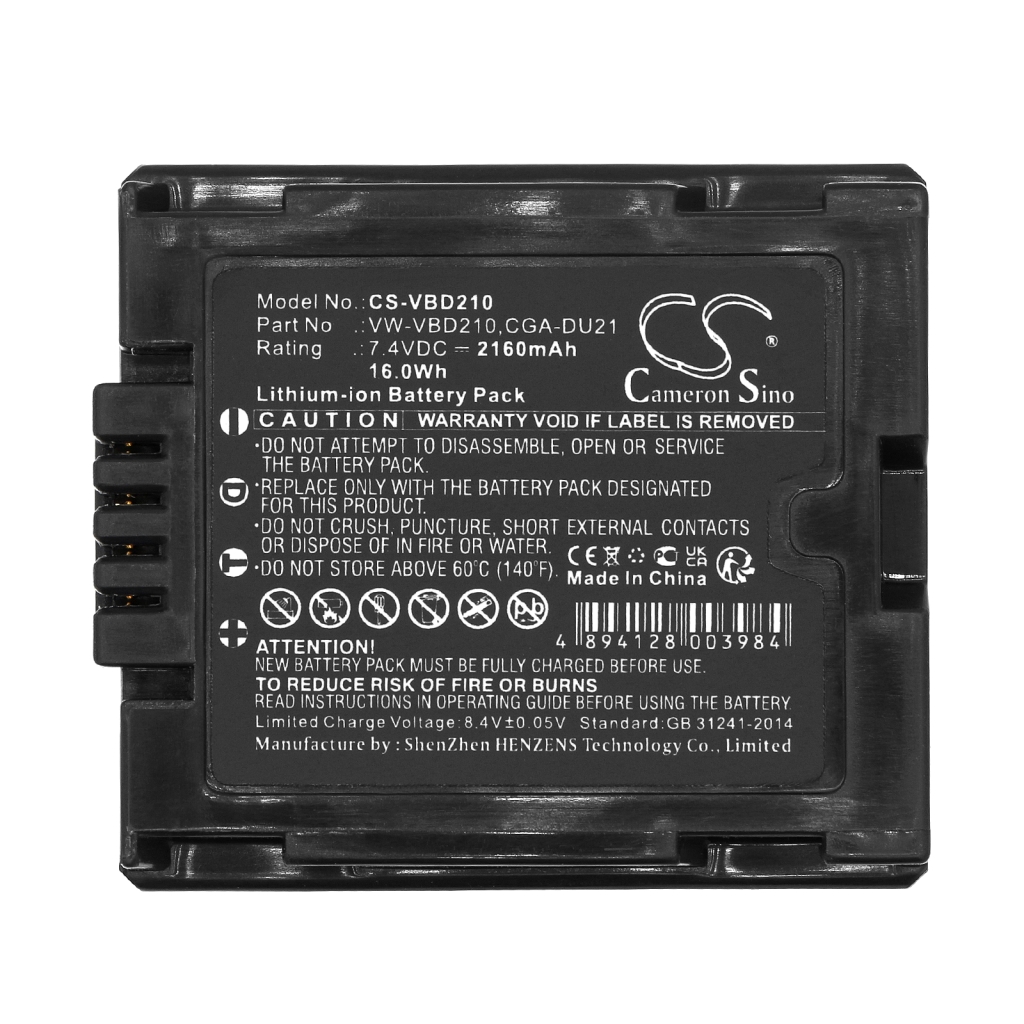 Camera Battery Panasonic VDR-D158GK