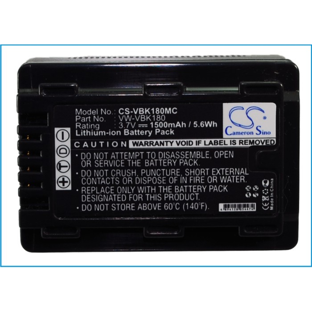 Batterie Sostituisce VW-VBK180E-K