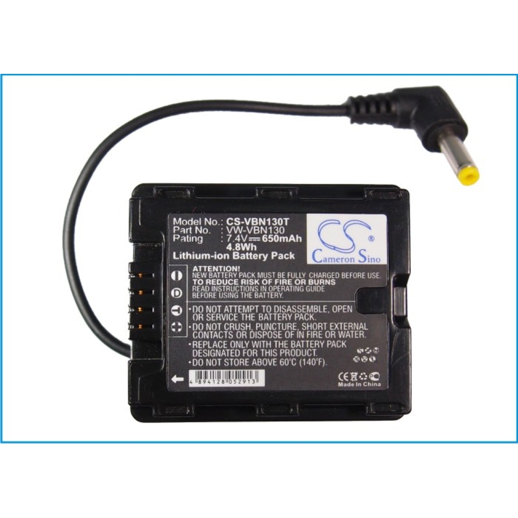 Batteria compatibile con Panasonic CS-VBN130T