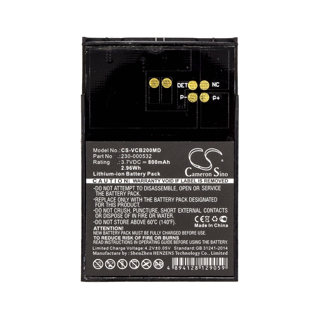 Sostituzione della batteria compatibile per Vocera 230-000532