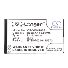 Sostituzione della batteria compatibile per Vodafone BYD070210145373