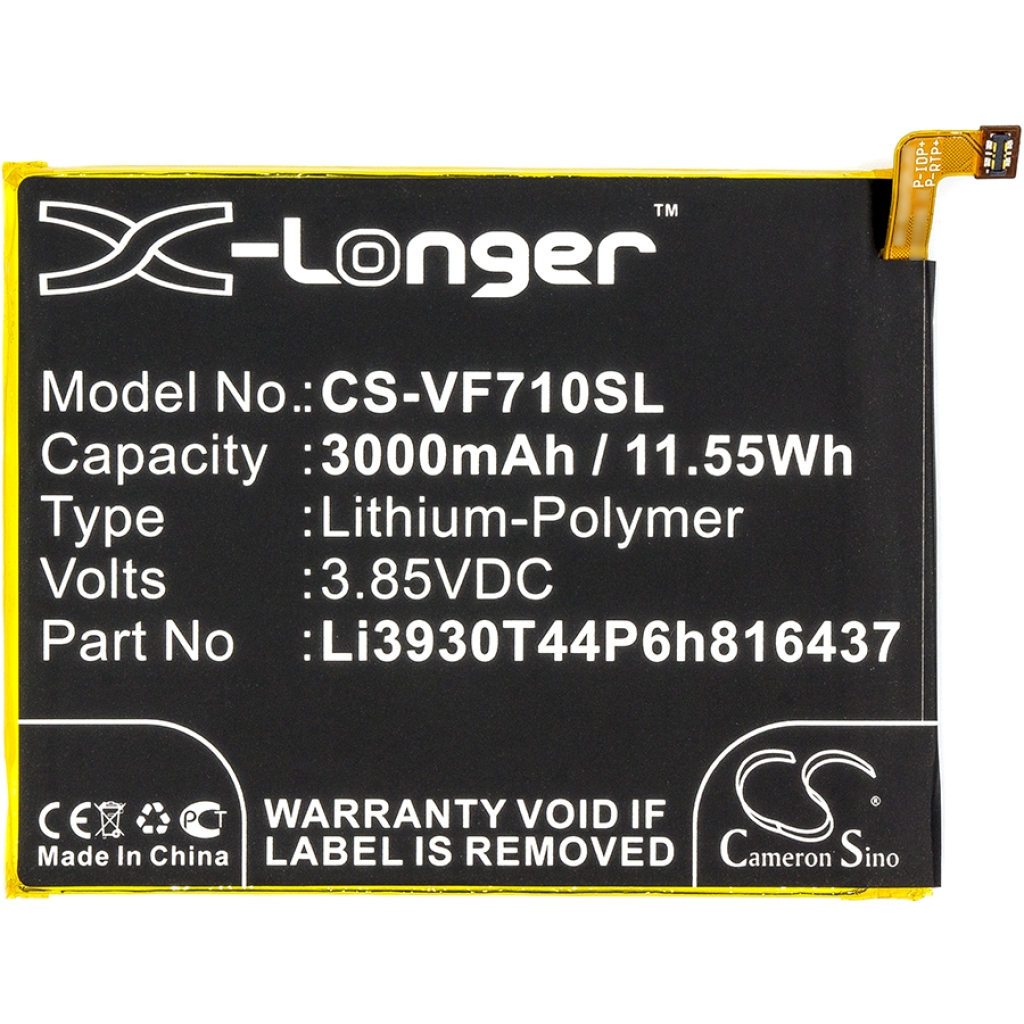 Batterie Sostituisce Li3930T44P6h816437