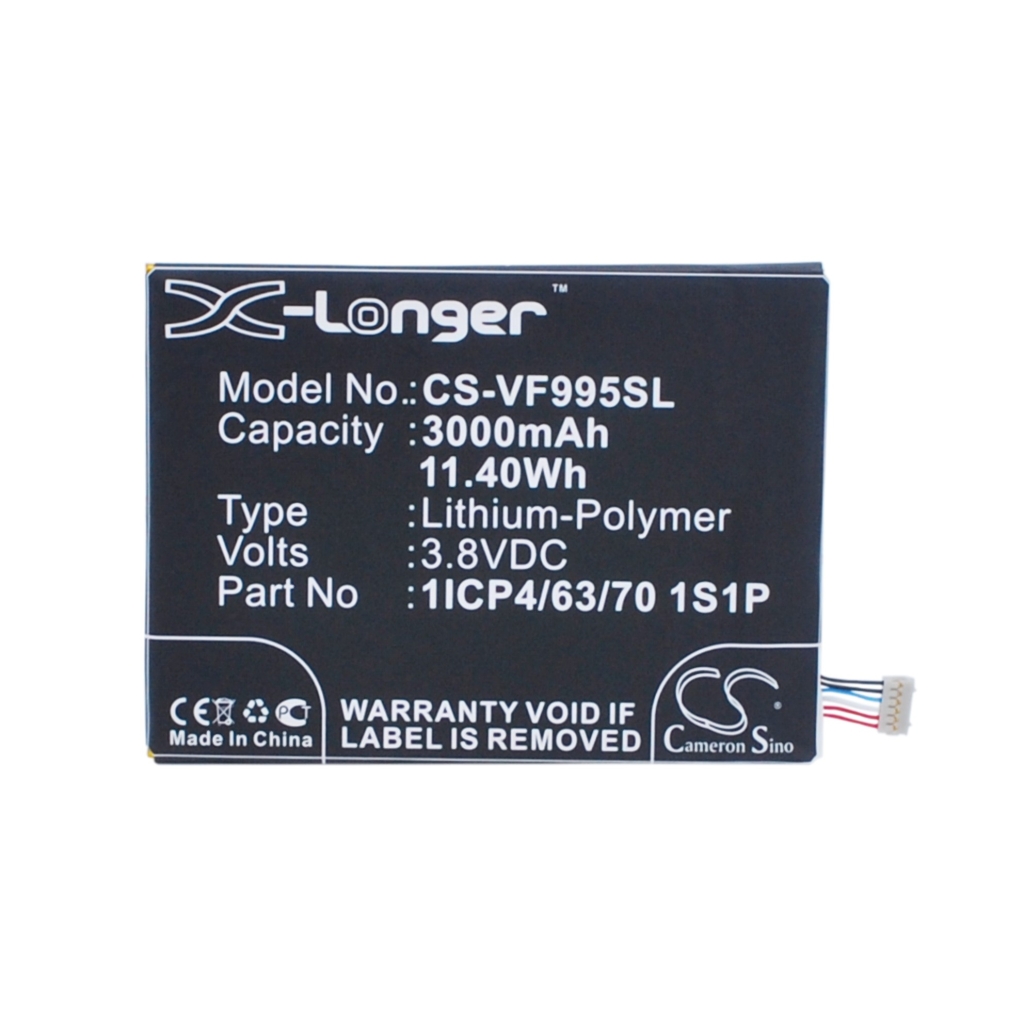Batteria del telefono cellulare Vodafone CS-VF995SL