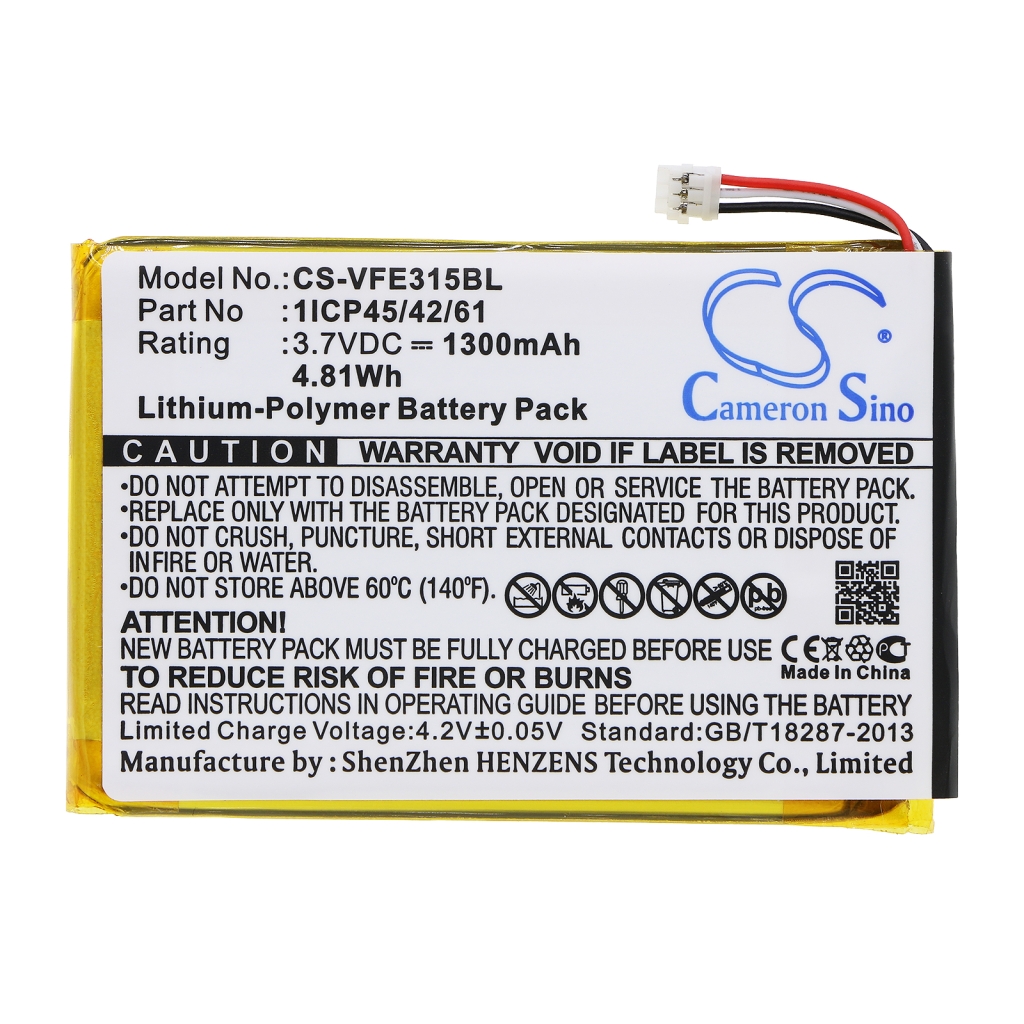 Batterie Sostituisce BPK087-300