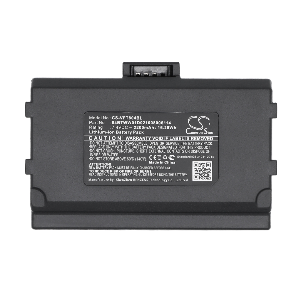 Batteria compatibile con Verifone CS-VFT804BL