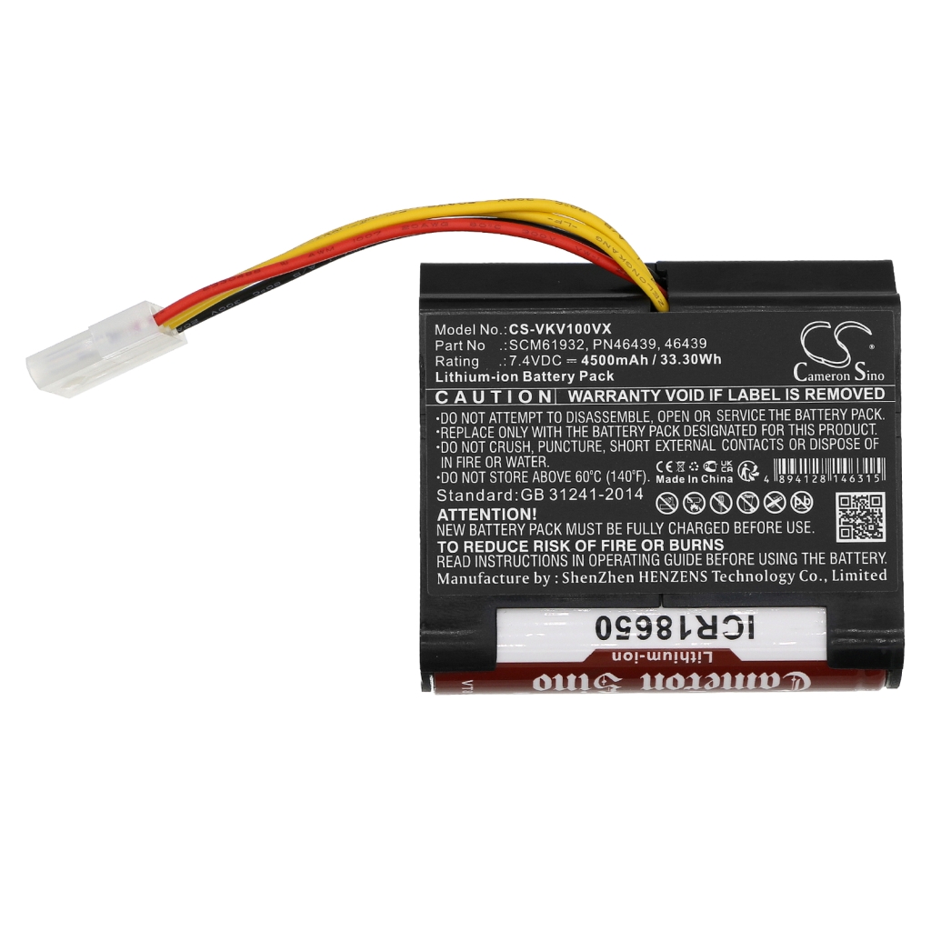 Batterie Sostituisce PN46439