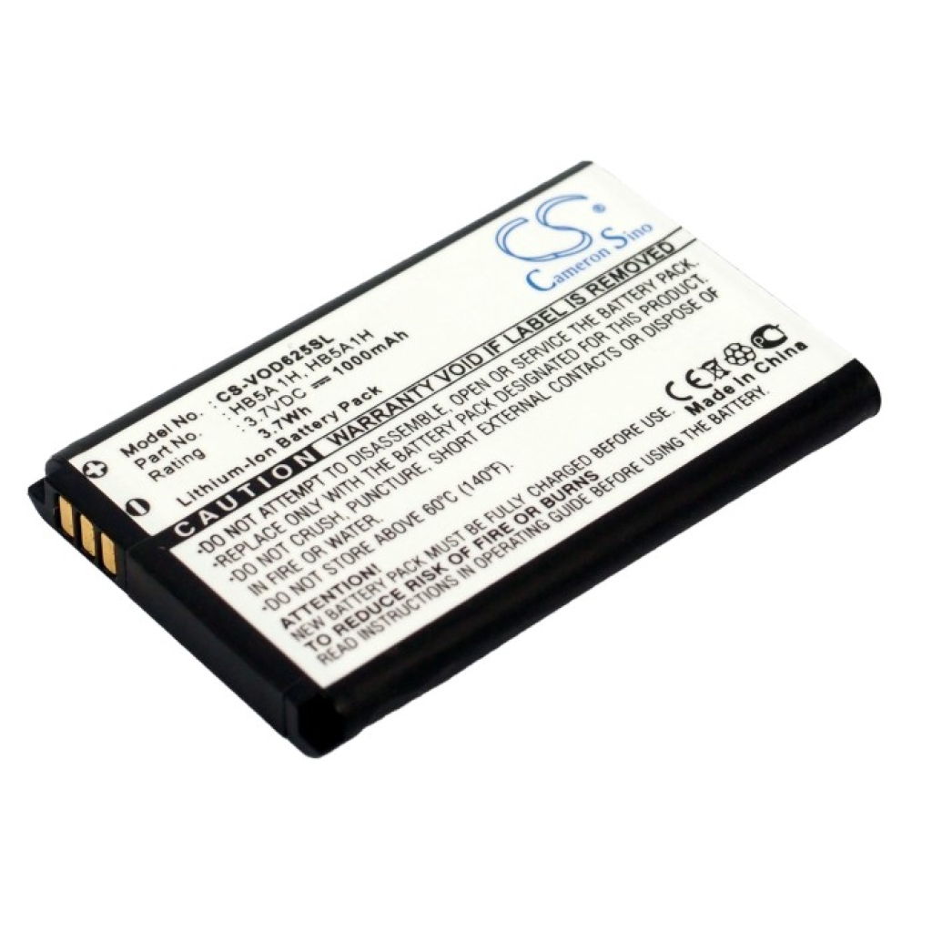 Batterie Batteria del telefono cellulare CS-VOD625SL
