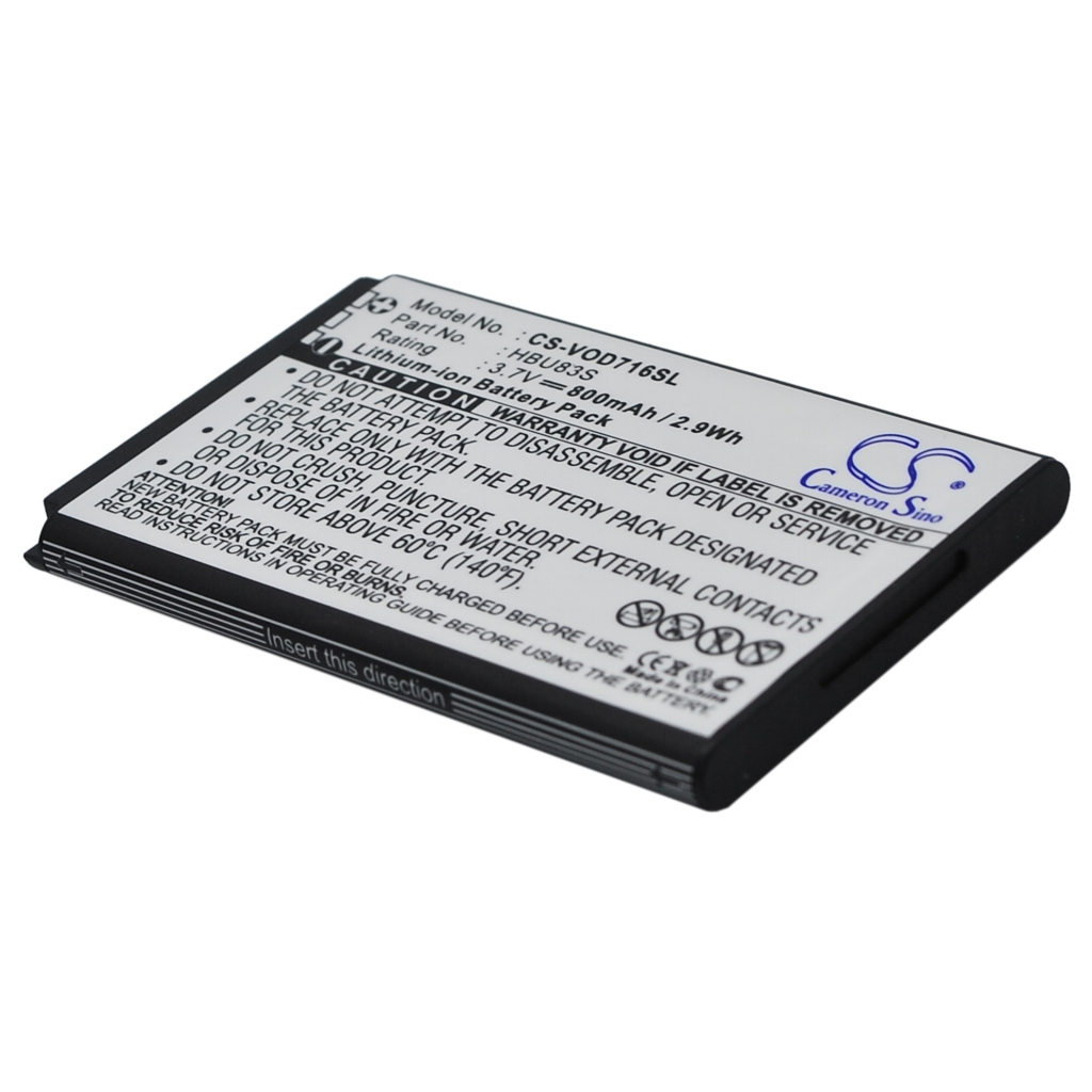 Batteria del telefono cellulare Vodafone CS-VOD716SL