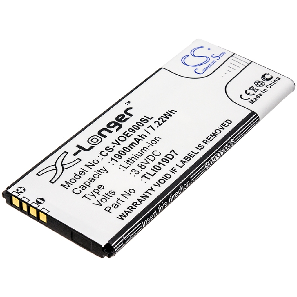 Batteria del telefono cellulare Alcatel 1 Dual SIM (CS-VOE900SL)