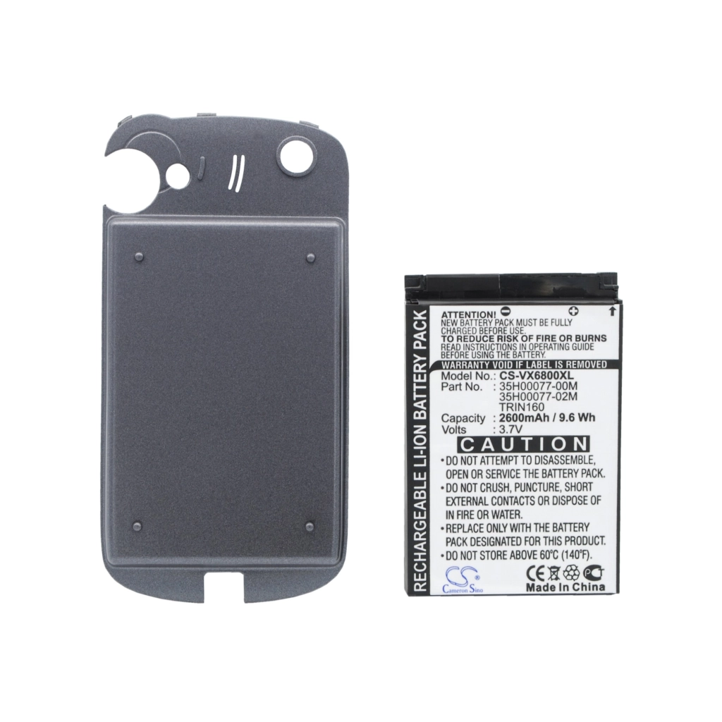 Batterie Batteria del telefono cellulare CS-VX6800XL