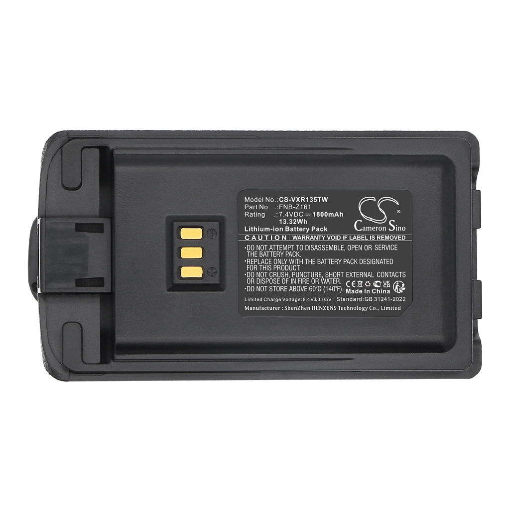 Batteria radio bidirezionale Vertex standard VZ-D131 (CS-VXR135TW)