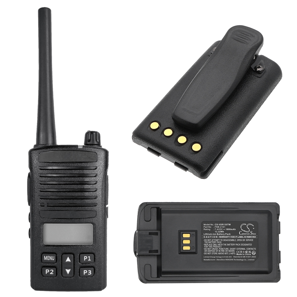 Batteria radio bidirezionale Vertex standard VZ-D131 (CS-VXR135TW)