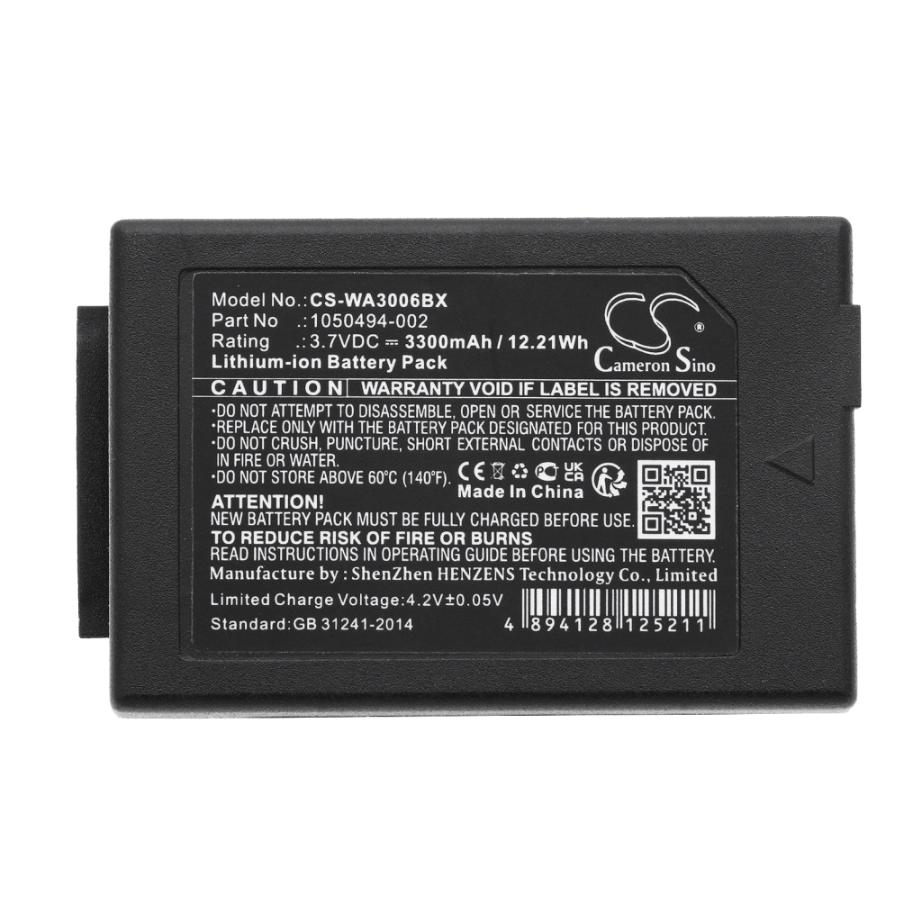 BarCode, Scanner Battery Pantone S86T