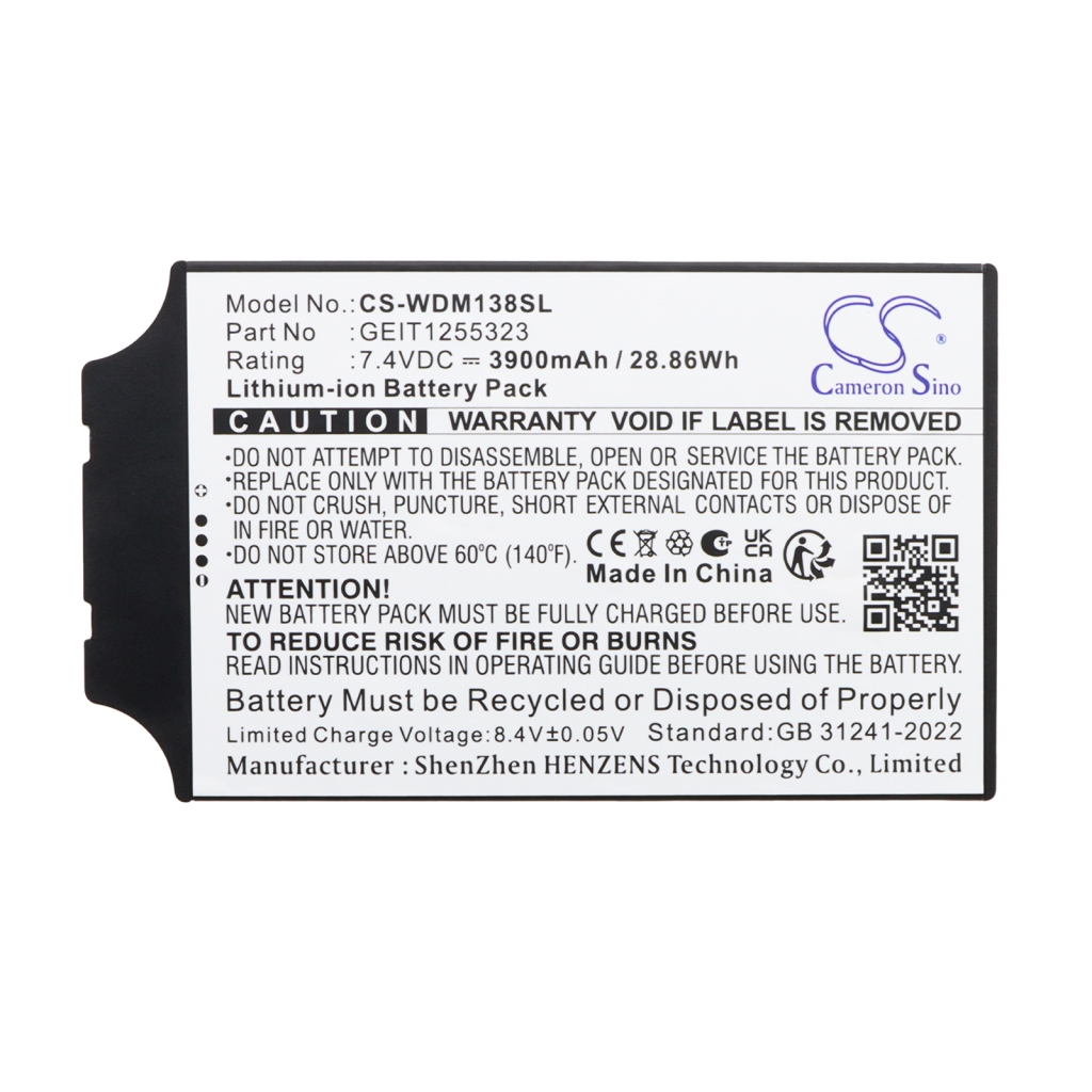 Battery for GE USM GO