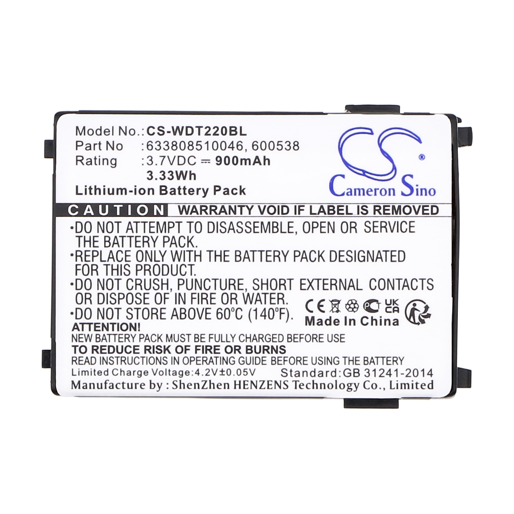 Batterie Sostituisce 600538