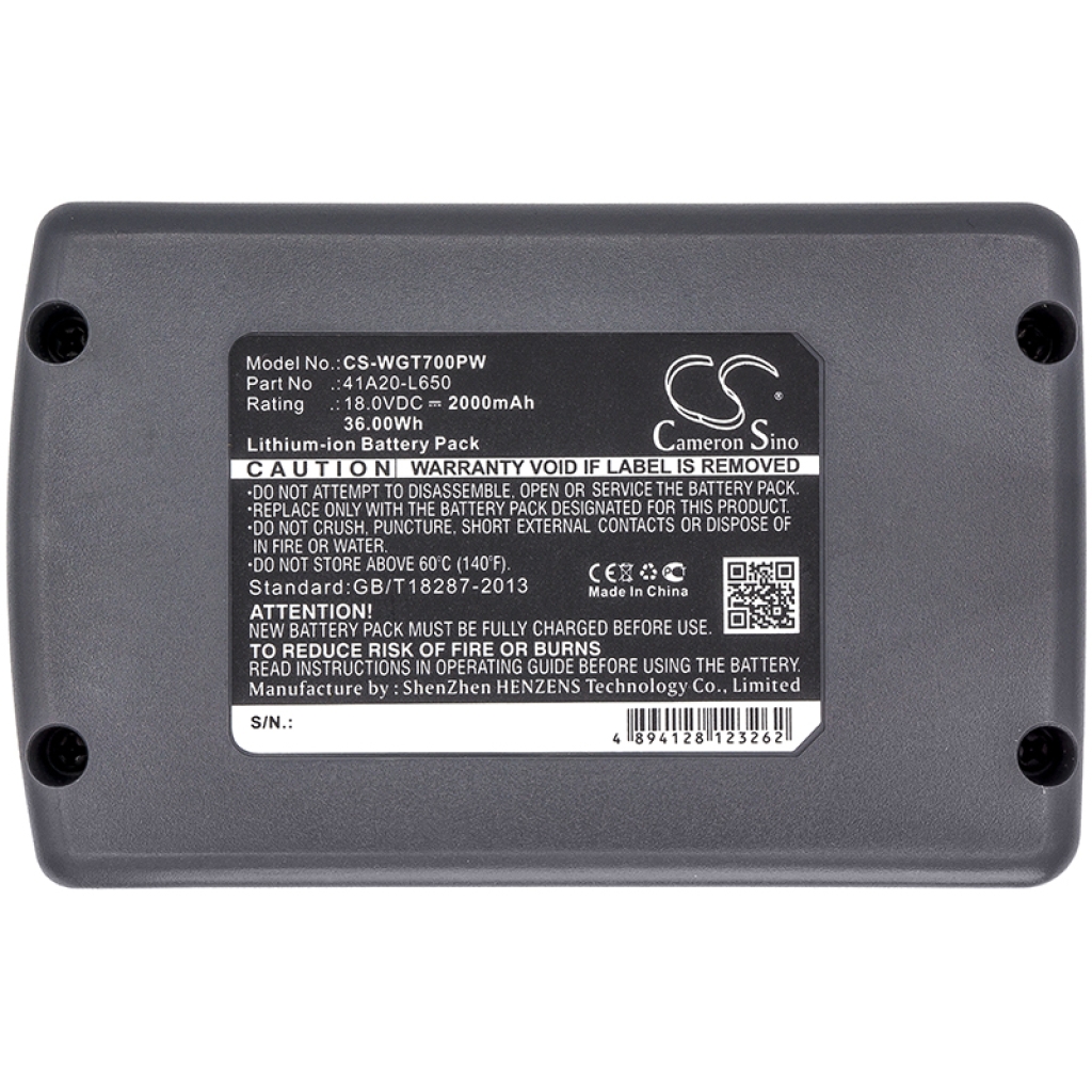 Batteria industriale Wolf garten CS-WGT700PW