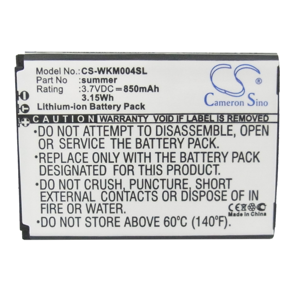 Batteria del telefono cellulare Wiko CS-WKM004SL
